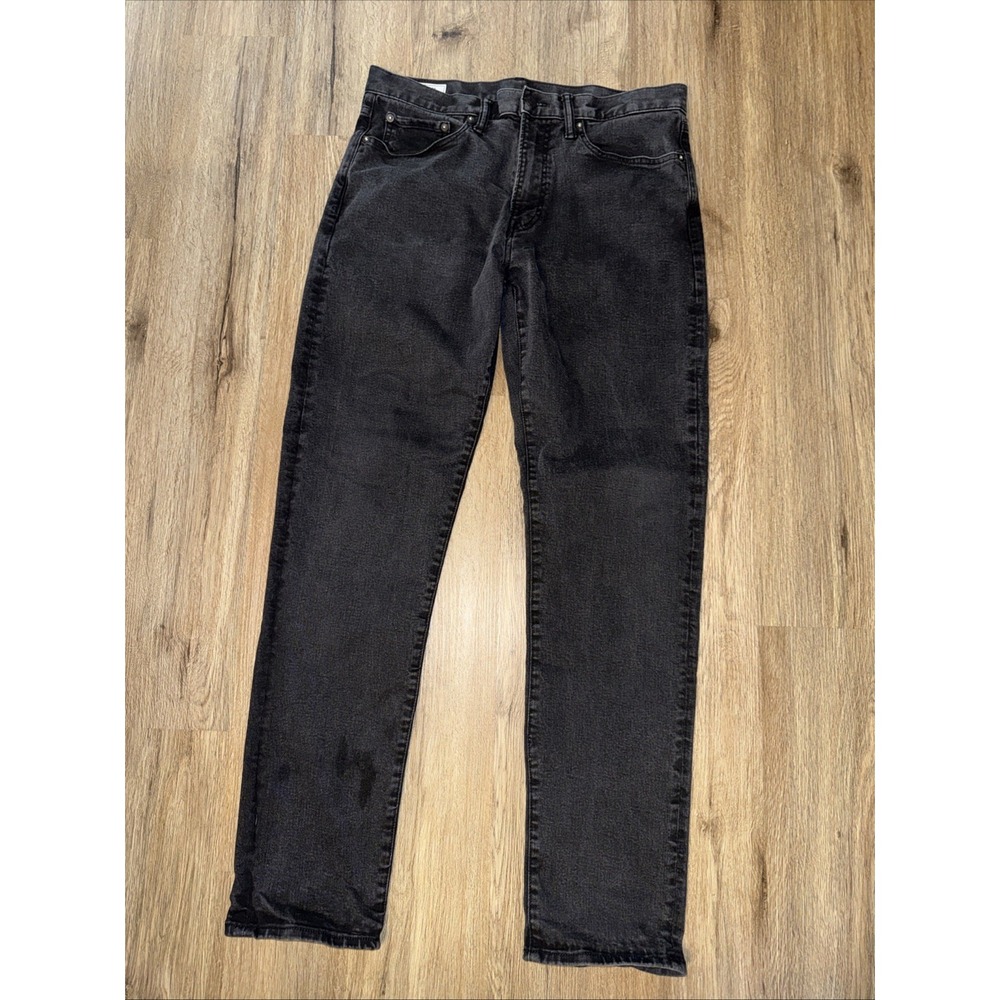Gap Taper Size 33/34 Black‎ Denim Jeans See Photos